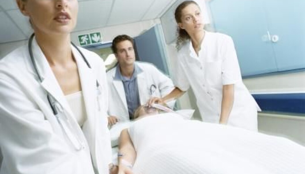 Stressed out emergency department medical staff make more mistakes. But what comes first--the stress or the mistake? (Photo: Kristian Kirk Mailand / Colourbox) Stressed out emergency department medical staff make more mistakes. But what comes first--the stress or the mistake? (Photo: Kristian Kirk Mailand / Colourbox)