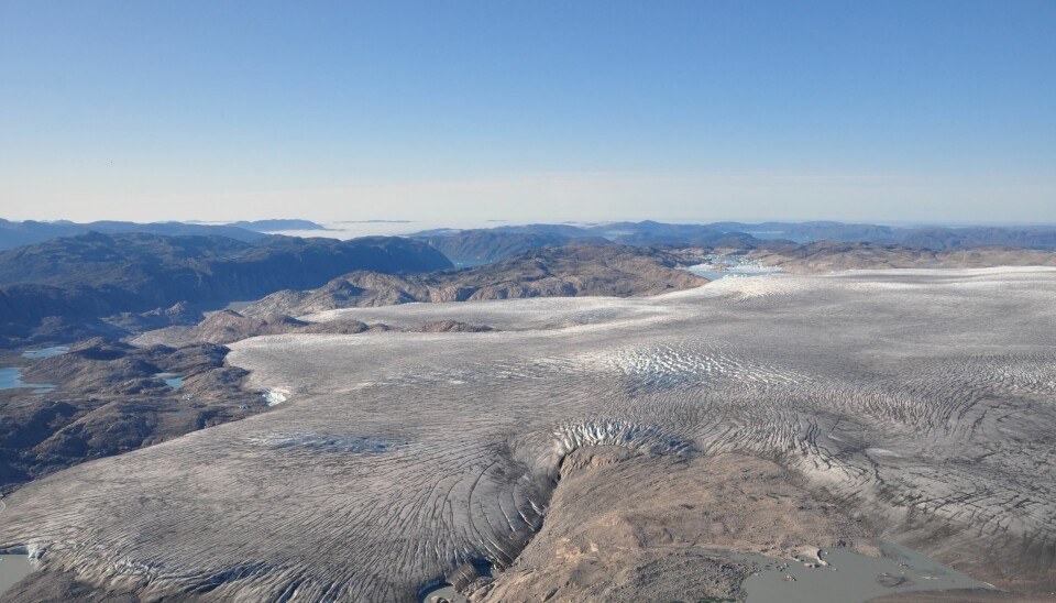 Scientists have now figured out exactly what caused two exceptional melt events here, in south west Greenland in 2012. Worryingly, current climate models cannot predict these events accurately. (Photo: Robert Fausto / GEUS)