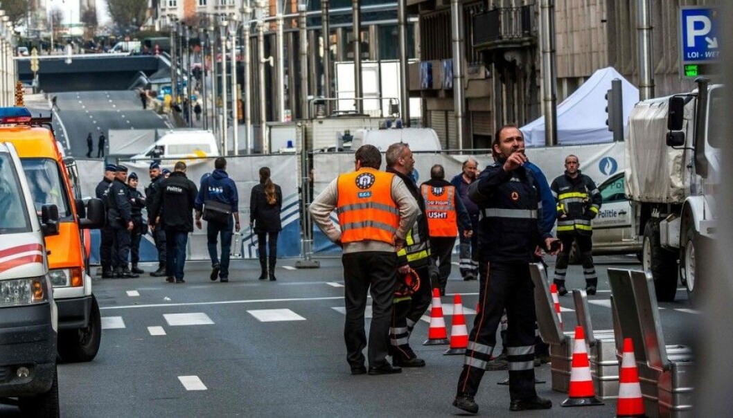 A Swedish study shows that a large percentage of the country’s emergency personnel lack confidence in their own agency’s capability to respond to a terrorist attack. The police expressed the most concern, with many police officers saying they don’t know what they should do at the scene of an attack. The photo shows the aftermath of the terrorist attacks at Maalbeek subway station in Brussels. (Photo: NTB Scanpix) A Swedish study shows that a large percentage of the country’s emergency personnel lack confidence in their own agency’s capability to respond to a terrorist attack. The police expressed the most concern, with many police officers saying they don’t know what they should do at the scene of an attack. The photo shows the aftermath of the terrorist attacks at Maalbeek subway station in Brussels. (Photo: NTB Scanpix)