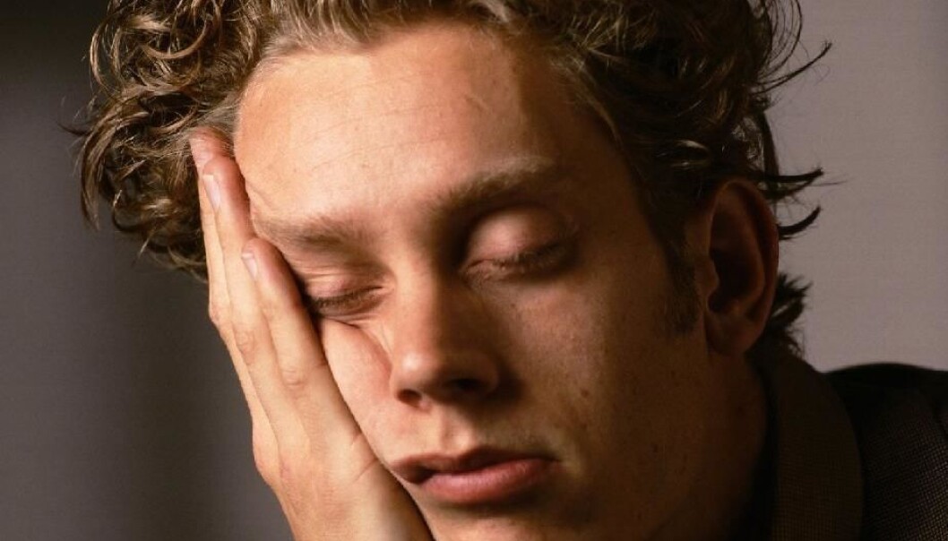 Everyone knows the feeling of tiredness after a poor night's sleep, but if it persists for several weeks you need to react, especially if you are a man under 45 years of age. (Photo: Colourbox) Everyone knows the feeling of tiredness after a poor night's sleep, but if it persists for several weeks you need to react, especially if you are a man under 45 years of age. (Photo: Colourbox)