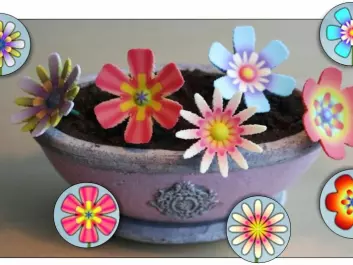 In the <a href=http://petalzgame.com/ target="_blank">Petalz game</a>, players can grow an unlimited variety of flowers and print them in 3D. (Illustration: ©IEEE)