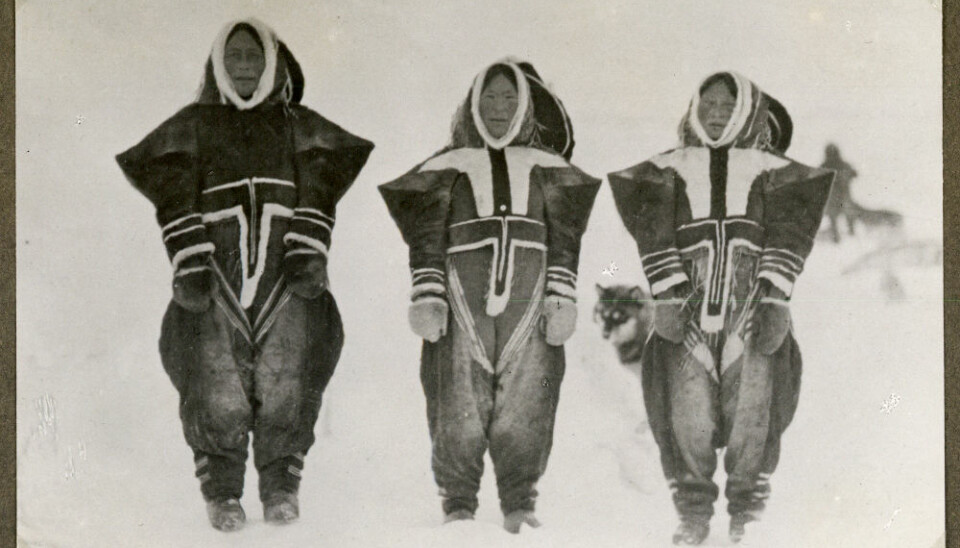 Inuit women, photographed in 1923.