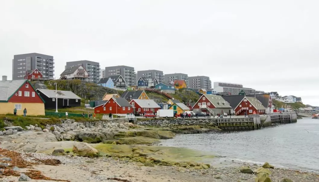 Greenland is in many ways an emerging country. In the capital city, Nuuk, traditional coloured wooden houses stand alongside newly constructed high-rises. (Photo: Shutterstock)