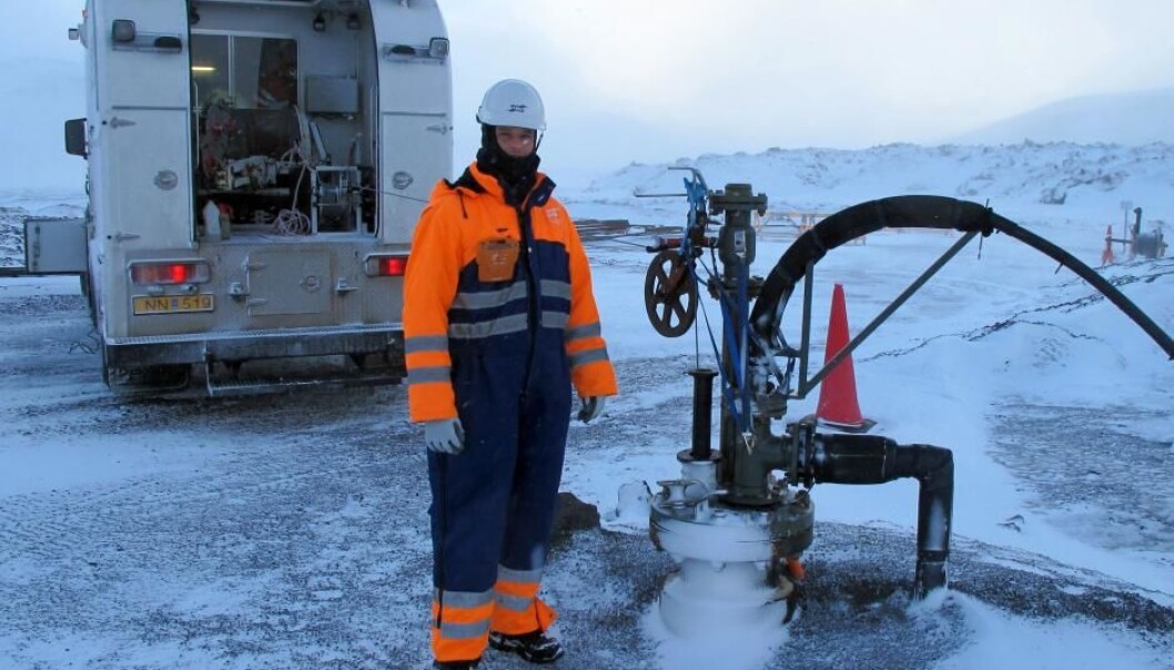 Scientists started pumping CO2 into the basaltic rock in Iceland in 2011. After just two years, 95 per cent of the greenhouse gas had been converted in solid calcium carbonate, also known as limestone. (Photo: Sigurdur Gislason) Scientists started pumping CO2 into the basaltic rock in Iceland in 2011. After just two years, 95 per cent of the greenhouse gas had been converted in solid calcium carbonate, also known as limestone. (Photo: Sigurdur Gislason)