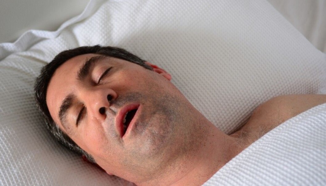 People with sleep apnoea (apnea in US English) repeatedly pause in breathing while they sleep. (Photo: Shutterstock, NTB Scanpix) People with sleep apnoea (apnea in US English) repeatedly pause in breathing while they sleep. (Photo: Shutterstock, NTB Scanpix)