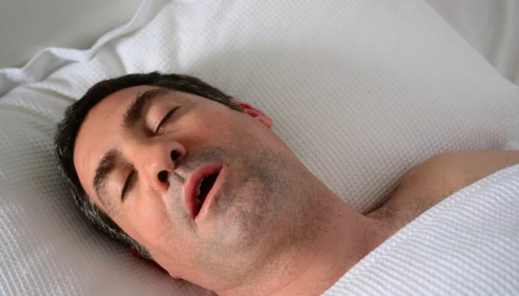 People with sleep apnoea (apnea in US English) repeatedly pause in breathing while they sleep. (Photo: Shutterstock, NTB Scanpix)