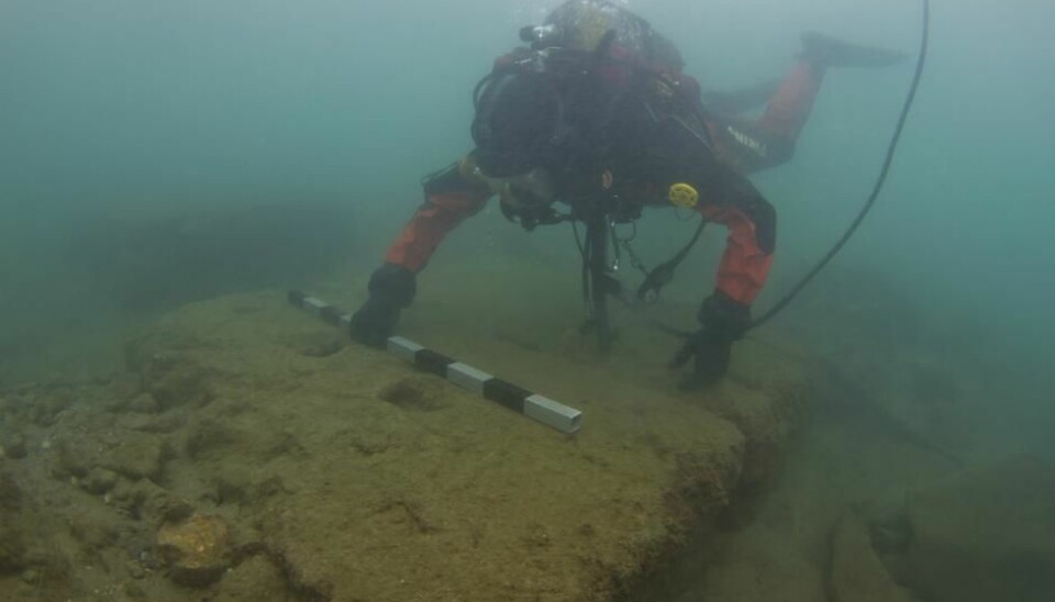 Marine archaeologists have discovered the remains of Athen’s first Navy base. (Photo: Vassilis Tsiairis).
