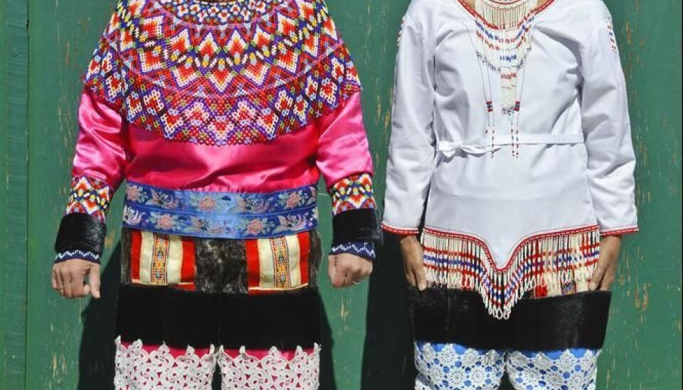 Women in national dress from West Greenland (left) and East Greenland (right). Inuit in Greenland form a majority of the country’s population in a land with self-government. But they still fight against the same problems as other previously-colonised indigenous peoples. (Photo: Shutterstock)
