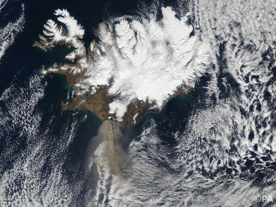 Eyjafjallajökull ash cloud of 2010. (Photo: PA)