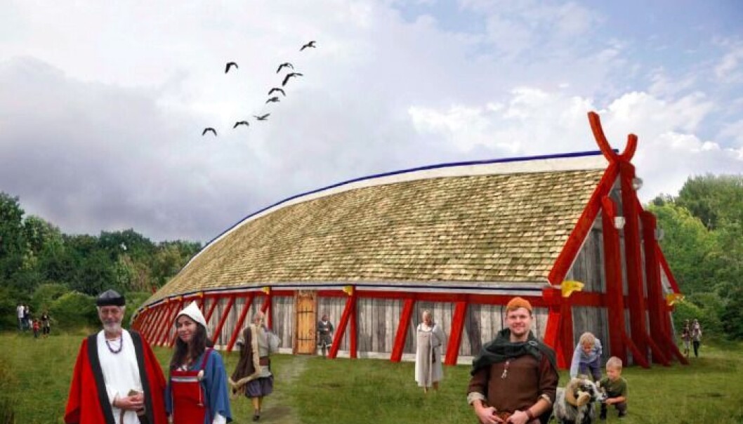 How did the Vikings decorate their houses? Archaeologists from across Denmark have been trying to find out. (Photo: Sagnlandet Lejre) How did the Vikings decorate their houses? Archaeologists from across Denmark have been trying to find out. (Photo: Sagnlandet Lejre)