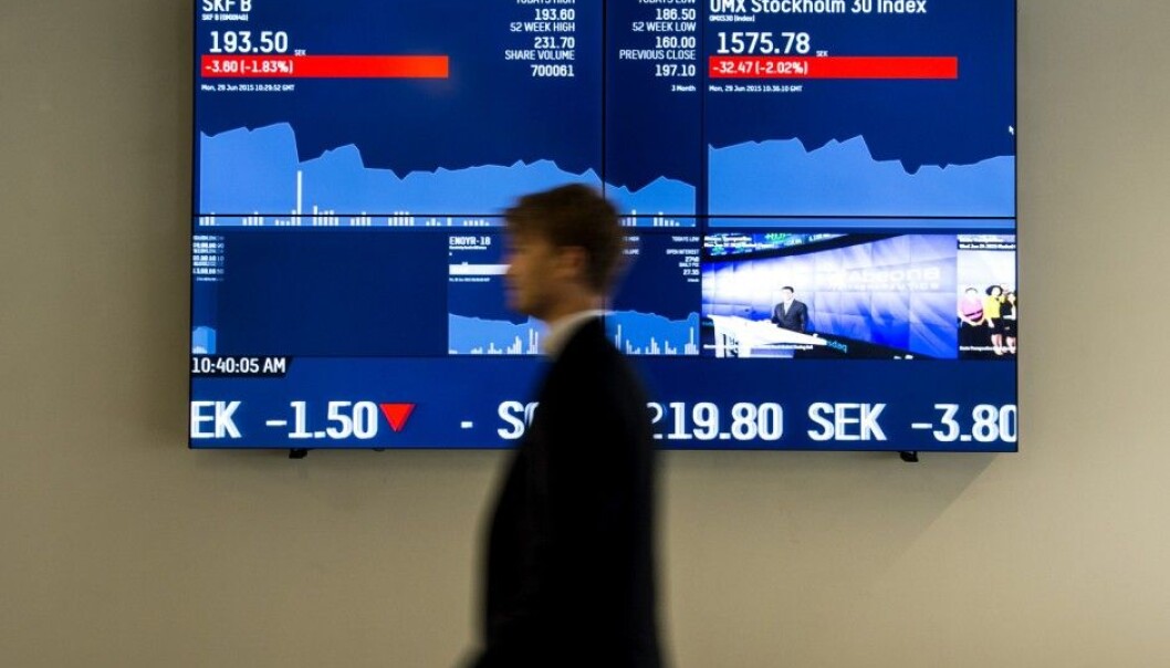 Swedish investment managers made no more and no less on the stock market than the average Joe, or Johan. (Photo: Pontus Lundahl / NTB scanpix) Swedish investment managers made no more and no less on the stock market than the average Joe, or Johan. (Photo: Pontus Lundahl / NTB scanpix)