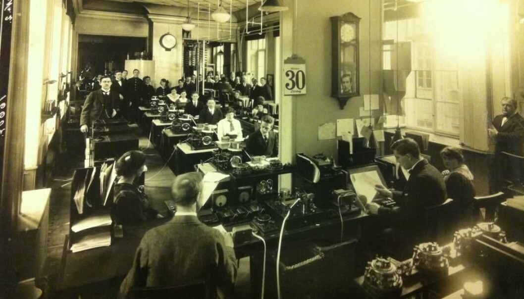 Censorship was rife in Denmark throughout the First World War. Telegrams were monitored, edited, and interrupted, and telephone conversations were tapped and cut off. (Photo: Enigma) Censorship was rife in Denmark throughout the First World War. Telegrams were monitored, edited, and interrupted, and telephone conversations were tapped and cut off. (Photo: Enigma)