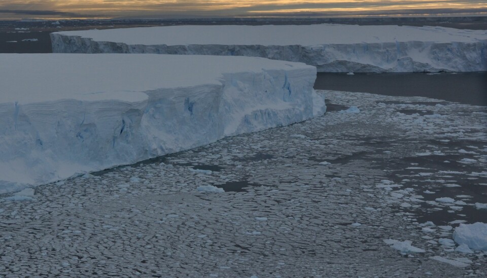 Ocean sediments from beneath the Pine Island Glacier floating ice shelf in West Antarctica reveal that the glacier began its retreat around 70 years ago, in the mid-1940s. (Photo: J Smith)