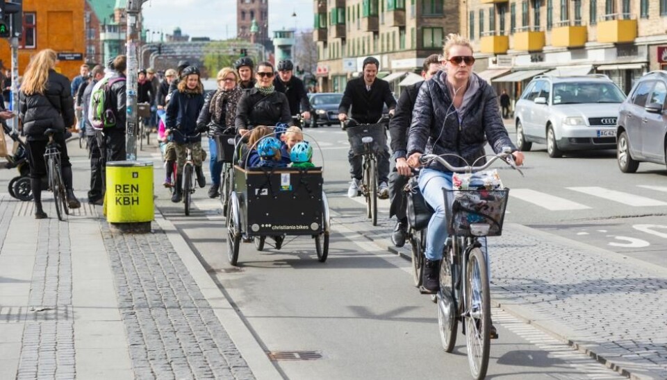 Cycling at least one kilometre to and from work can reduce your risk of developing high blood pressure, cholesterol, and diabetes, shows two new studies in Denmark and Sweden. (Photo: Shutterstock)
