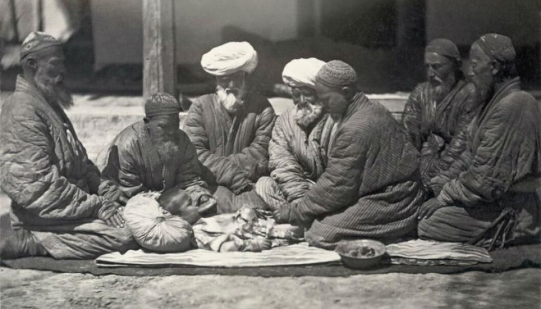 Circumcision of young boys, where the foreskin is removed with a knife, is a practice that dates back thousands of years. Circumcision of young boys, where the foreskin is removed with a knife, is a practice that dates back thousands of years.