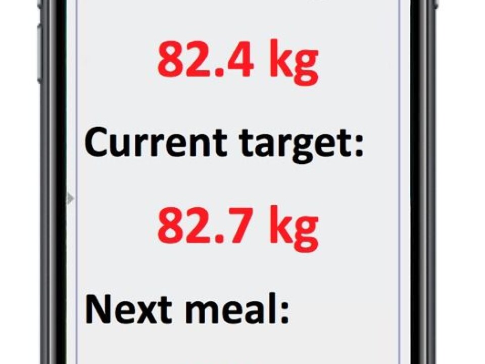The diet will soon be available as an app. Stoustrup is signing up interested people to beta-test the app. (Photo:Jakob Stoustrup)