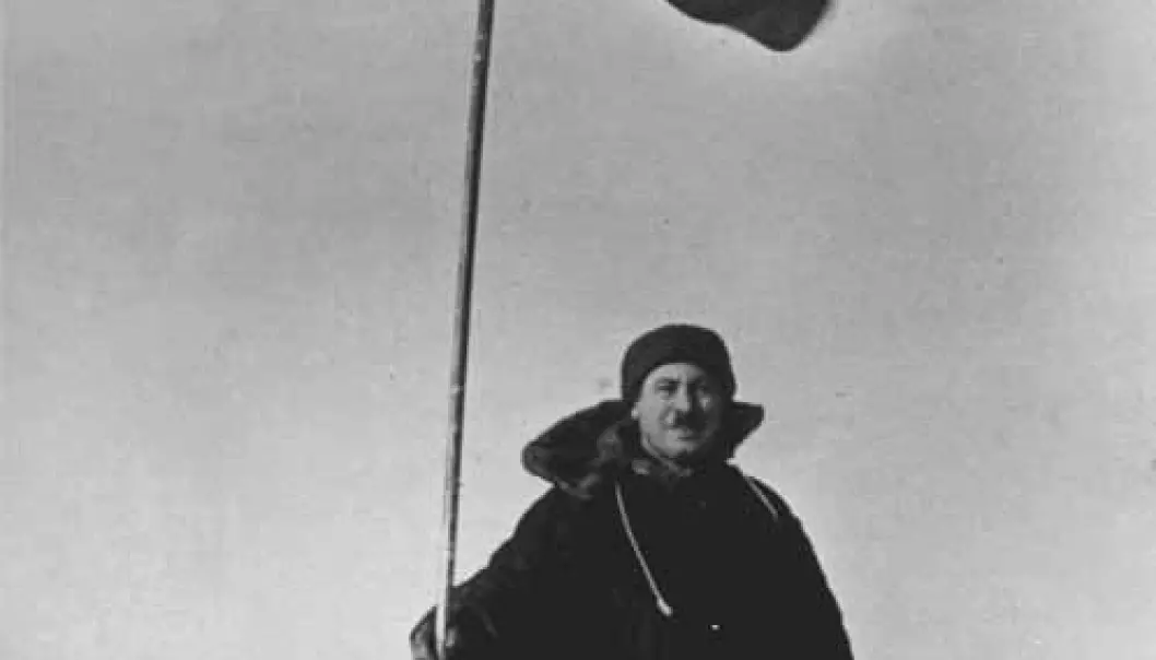 USSR Commander Ivan Papanin at North Pole-1 drifting ice station, 20 kilometres from the North Pole, May 1937. (Photo: Wikipedia)