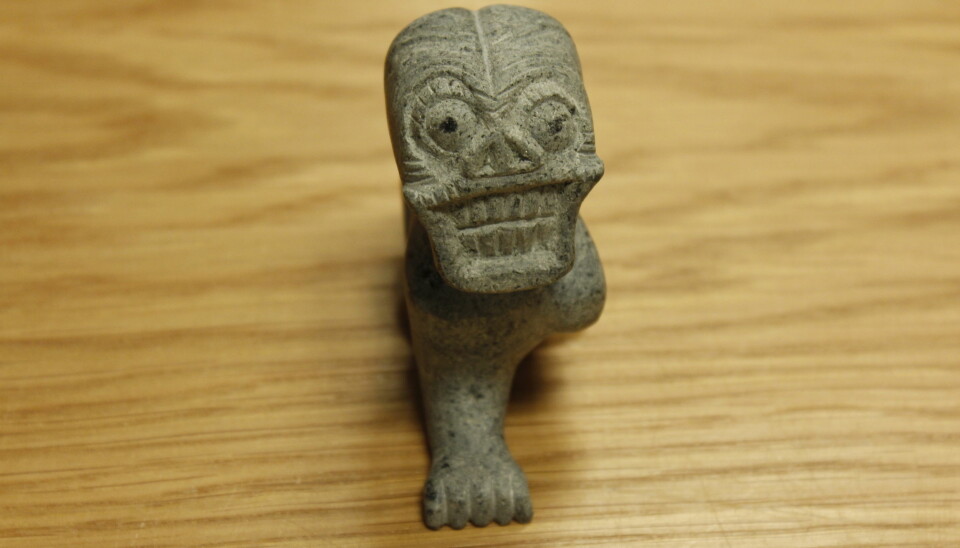 The earliest known tupilaq figurine was carved in East Greenland at the end of the 1800s, when visiting Danes wanted to know what the tupilaqs looked like. (Photo: Kirstine Jakobsen)