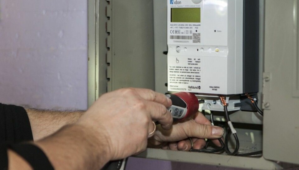 When each individual flat got its own electric meter this solved the problem of freeloaders who were using too much power. (Photo: Paul Kleiven/NTB scanpix)