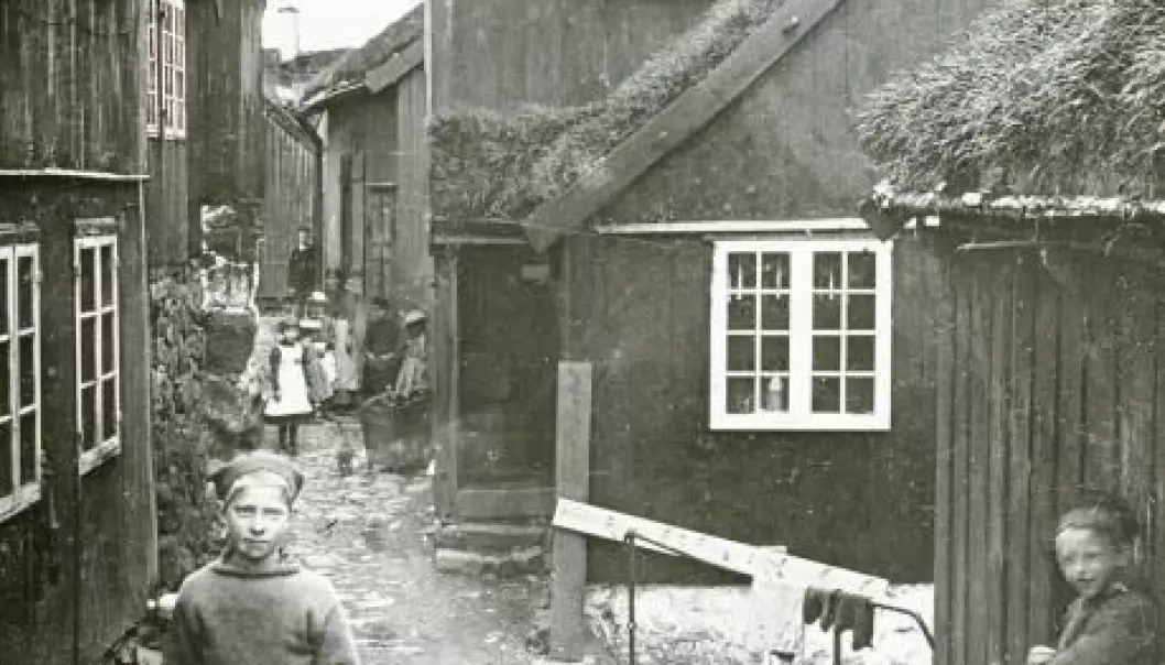 Thorshavn, Faroe Islands. Sometime between 1900 and 1925. (Photo: The Danish National Museum)