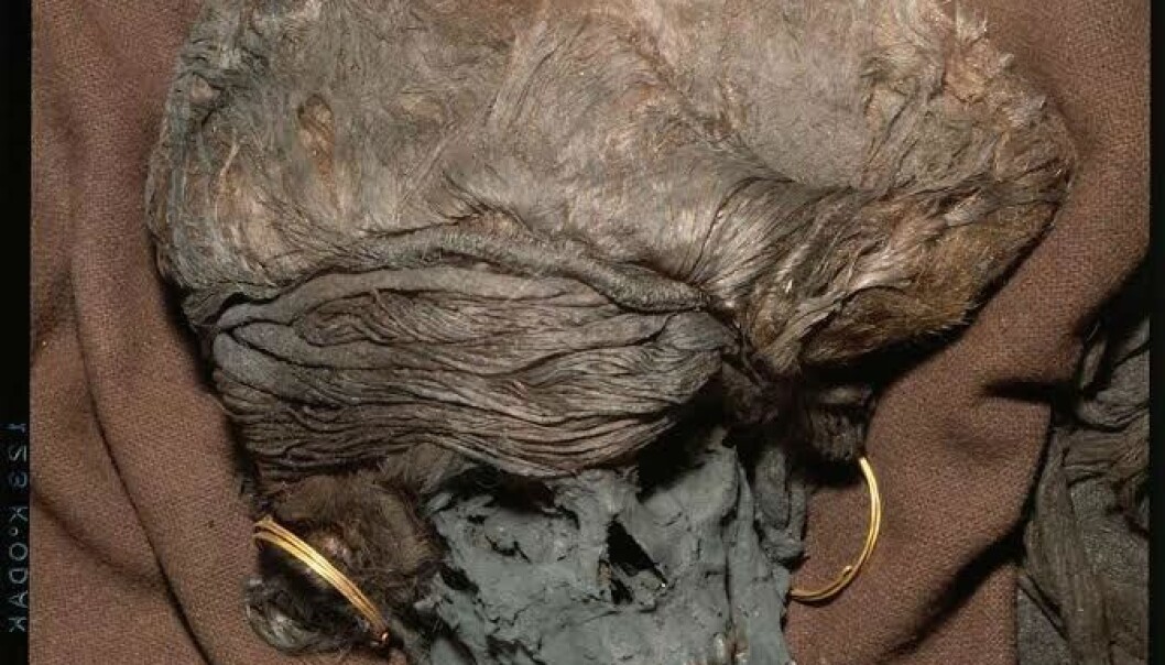 Skrydstrup Woman was discovered in Denmark in 1935. She is one of the best preserved Bronze Age bodies in Denmark, alongside Egtved Girl, who was discovered close by. Both women are now known to have travelled across Europe to reach Denmark. (Photo: The National Museum of Denmark) Skrydstrup Woman was discovered in Denmark in 1935. She is one of the best preserved Bronze Age bodies in Denmark, alongside Egtved Girl, who was discovered close by. Both women are now known to have travelled across Europe to reach Denmark. (Photo: The National Museum of Denmark)