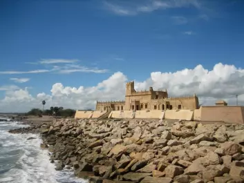 The Dansborg Fort in Tranquebar, India, was established by the Asiatic Company in 1620 CE. (Photo: Esben Agersnap / Wikimedia Commons)