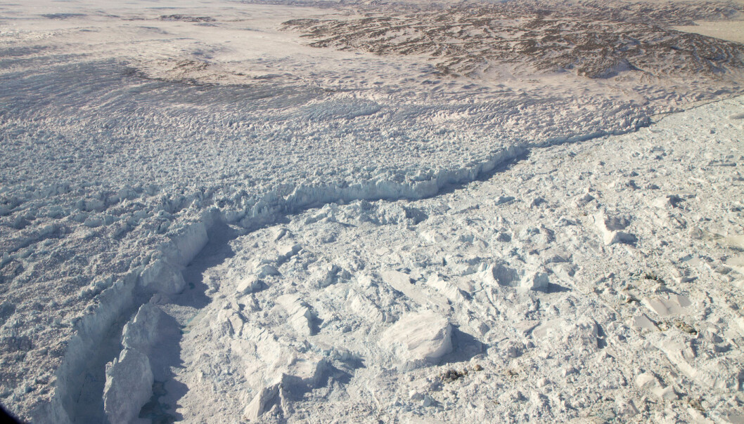 A new study has identified which of Greenland’s glaciers are most vulnerable to big ice loss and therefore make the biggest contribution to sea level rise. Top of the list is Jakobshaven isbrae. (Photo: NASA Goddard Space Flight Center) A new study has identified which of Greenland’s glaciers are most vulnerable to big ice loss and therefore make the biggest contribution to sea level rise. Top of the list is Jakobshaven isbrae. (Photo: NASA Goddard Space Flight Center)