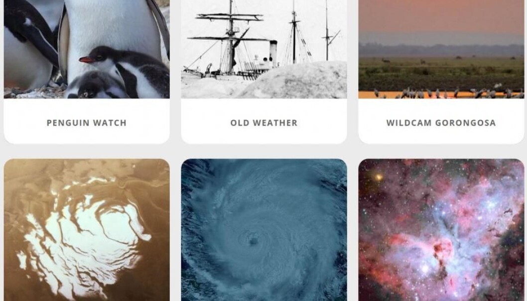 Whether you are interested in biology, medicine, history, astronomy, or something else, you can give scientists a helping hand. (Illustration: Zooniverse.org) Whether you are interested in biology, medicine, history, astronomy, or something else, you can give scientists a helping hand. (Illustration: Zooniverse.org)