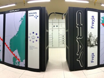 In 2016, DMI launched a new super computer, based in Iceland, where it saves energy by running on geothermal power. (Photo: DMI) In 2016, DMI launched a new super computer, based in Iceland, where it saves energy by running on geothermal power. (Photo: DMI)