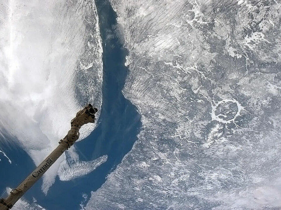 The Manicouagan crater in Canada seen from the International Space Station. (Photo: NASA/Chris Hadfield)