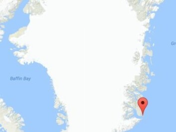Jameson Land peninsula in East Greenland, where dinosaurs, flying reptiles, and giant amphibians once lived. (Photo: Google maps)