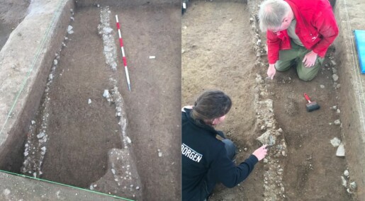 Wheel tracks discovered at Viking fortress in Denmark