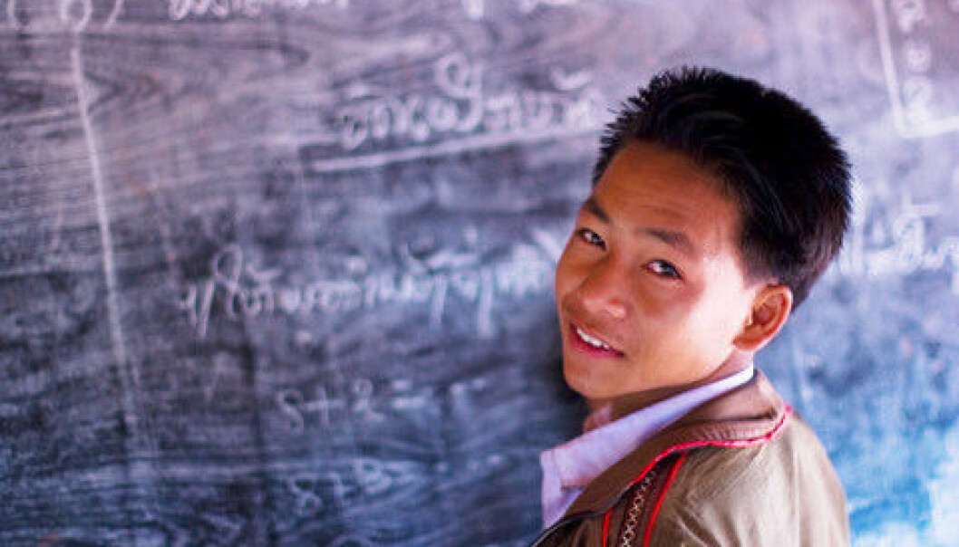 The Chinese are known for working hard in school. New research shows that the West has been inspired by China since the European Enlightenment. (Photo: Colourbox) The Chinese are known for working hard in school. New research shows that the West has been inspired by China since the European Enlightenment. (Photo: Colourbox)