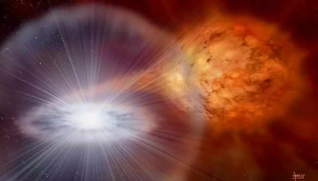Scientists at DTU Space have helped develop the NICER instrument that will investigate some of the mysteries surrounding neutron stars. (Photo: NASA)