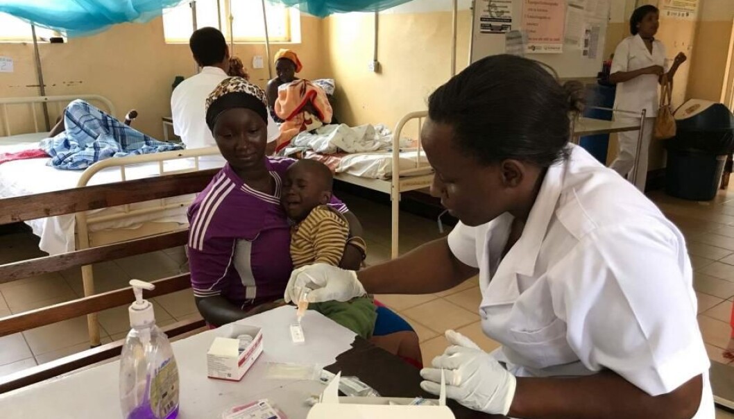 The quick and cheap disposable test could be the future weapon against antimalarial resistance. (Photo: Sidsel Nag) The quick and cheap disposable test could be the future weapon against antimalarial resistance. (Photo: Sidsel Nag)