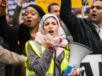 Protesters march against racism in London, 2017. Super-diverse communities cannot simply categorise strangers into one of two camps—their own or the ‘other,' and as a result often have better relations across ethnic and cultural lines. (Photo: Shutterstock) Protesters march against racism in London, 2017. Super-diverse communities cannot simply categorise strangers into one of two camps—their own or the ‘other,' and as a result often have better relations across ethnic and cultural lines. (Photo: Shutterstock)