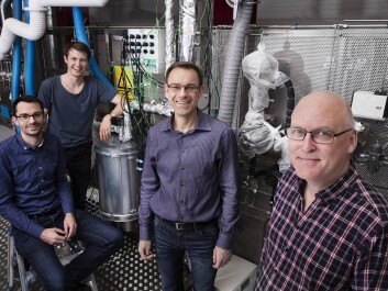 The research team behind the new biofuels method. From left to right Assistant Professor Martin Høj, the author of this article. Martin is taking part in the Book a Researcher program as part of the Danish Science Festival, 2018, and is available to talk on this subject throughout the festival. PhD student Magnus Stummann, Professor Anker Degn Jensen, and Senior Scientist Peter Arendt Jensen. (Photo: Thorkild Christensen) The research team behind the new biofuels method. From left to right Assistant Professor Martin Høj, the author of this article. Martin is taking part in the Book a Researcher program as part of the Danish Science Festival, 2018, and is available to talk on this subject throughout the festival. PhD student Magnus Stummann, Professor Anker Degn Jensen, and Senior Scientist Peter Arendt Jensen. (Photo: Thorkild Christensen)