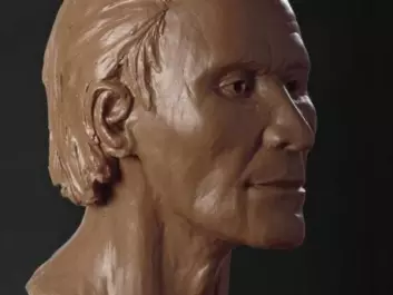 A reconstruction of Grauballe Man based on CT scans and 3D models. (Photo: Rógvi N. Johansen, Moesgaard)