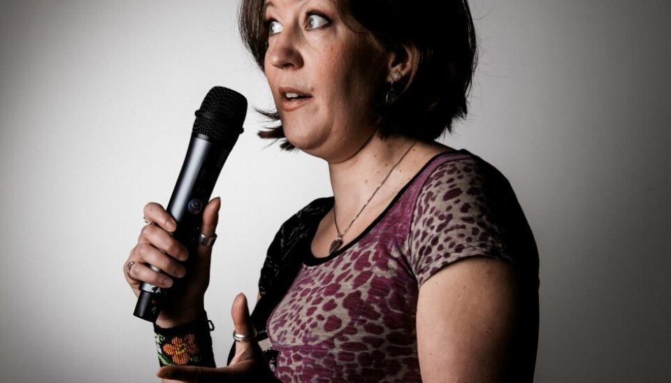 “I was uncertain as to how I would be received by the public. As a 40-year-old female researcher, I felt very different to the average comic,” says anthropologist Marianna Keisalo. (Photo: Alejandro Lorenzo)