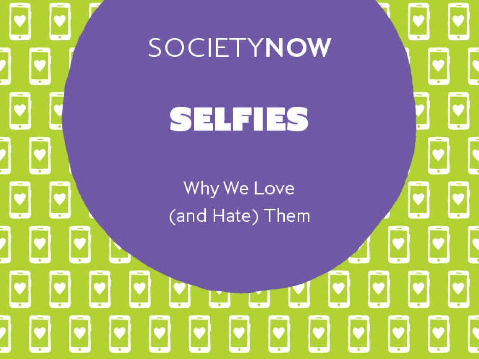 New book, Selfies: Why We Love (and Hate) Them. (Photo: Katrin Tiidenberg)