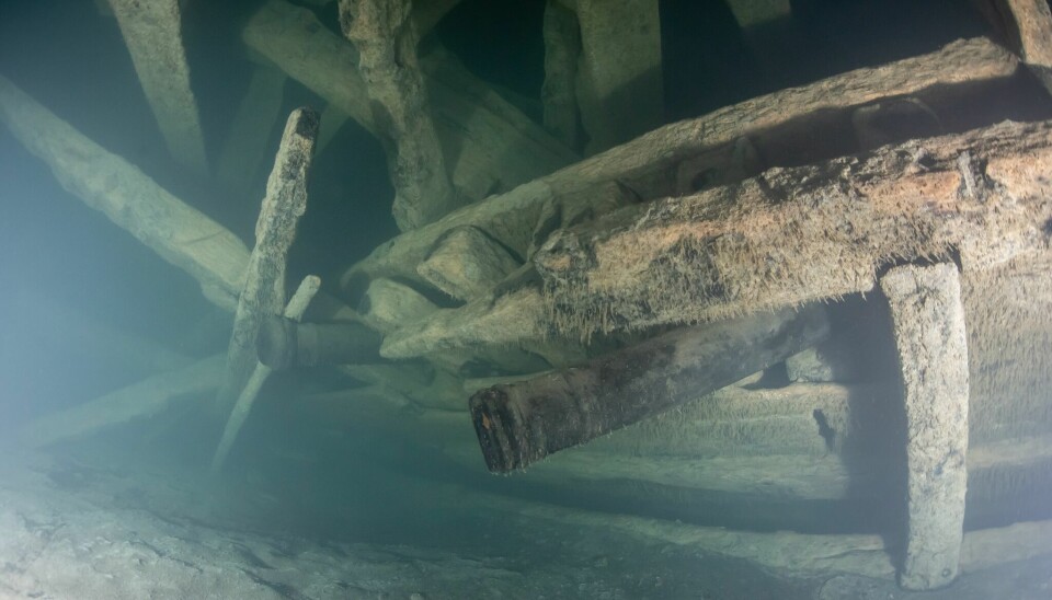 The well-preserved wreck was discovered in 2011. (Photo: Kirill Egorov / Ocean Discovery / Mars Project)