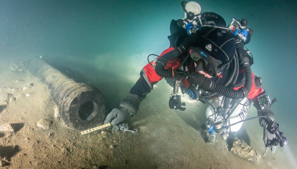 Cannons on the ship are up to 4.8 metres long. See more images in the gallery. (Photo: Kirill Egorov / Ocean Discovery / Mars Project)