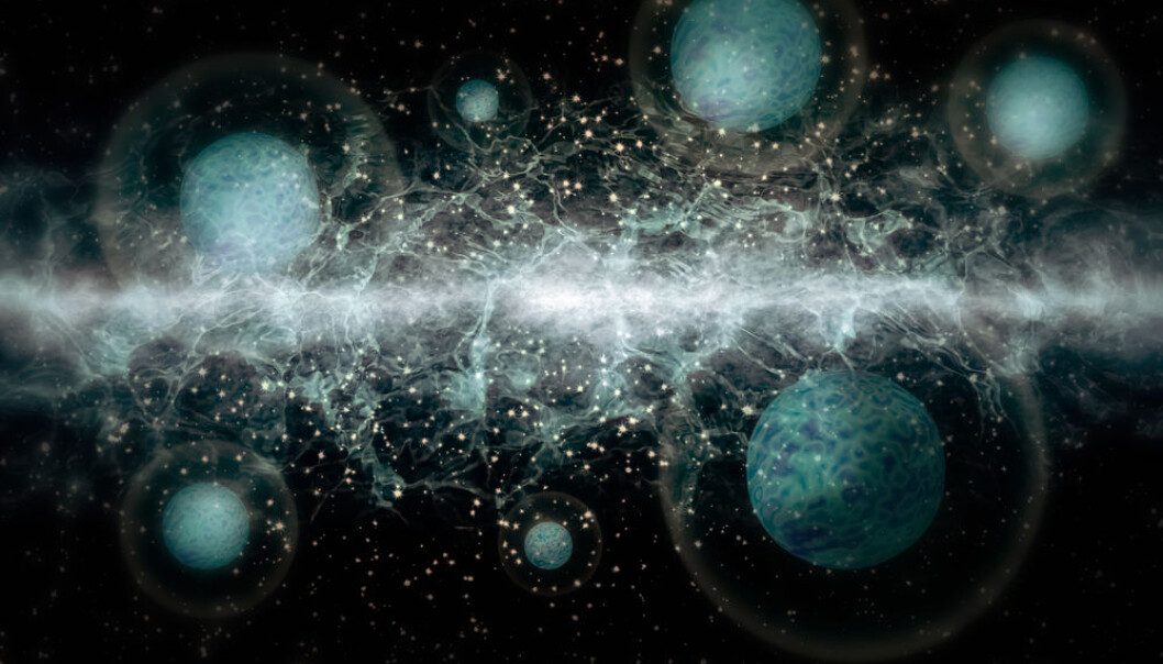 To describe what happens at the big bang, two very different perspectives on the world must be combined into a single unified framework. This is what Thomas Hertog was working on with Stephen Hawking until Hawking died last year. (Photo: Shutterstock) To describe what happens at the big bang, two very different perspectives on the world must be combined into a single unified framework. This is what Thomas Hertog was working on with Stephen Hawking until Hawking died last year. (Photo: Shutterstock)