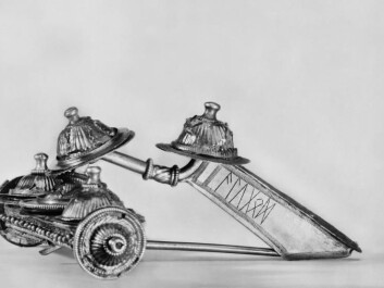 The Værløse brooch minus the swastika as it was first reported after the Second World War. An early attempt at fake news. (Photo: National Museum of Denmark)
The Værløse brooch minus the swastika as it was first reported after the Second World War. An early attempt at fake news. (Photo: National Museum of Denmark)
