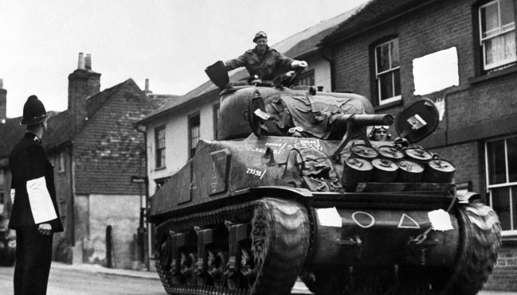 A tank on its way to port for the Normandy landings in 1944. (Photo: PA Archive) A tank on its way to port for the Normandy landings in 1944. (Photo: PA Archive)