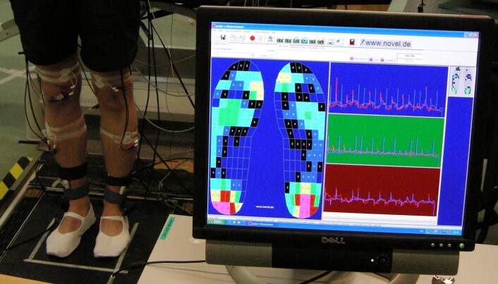 Leg pain weakens sense of balance
