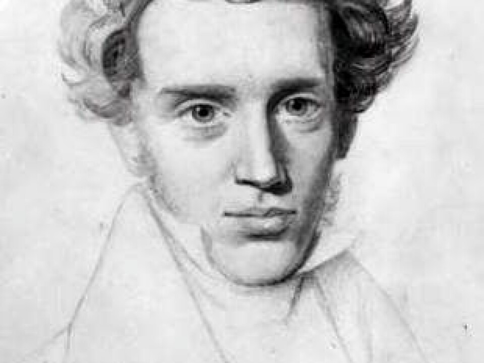 The Danish philosopher Søren Kierkegaard (1813-1855) thought deeply about human existence. At the time when he lived, his country had been affected by Protestant ideology for centuries. (Illustration: Niels Christian Kierkegaard)