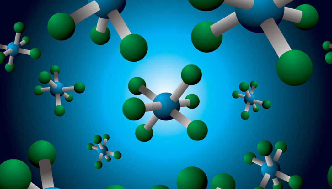 The new theory describes what makes single atoms to seek a partner and what makes them break out of the bond again. (Photo: Colourbox) The new theory describes what makes single atoms to seek a partner and what makes them break out of the bond again. (Photo: Colourbox)