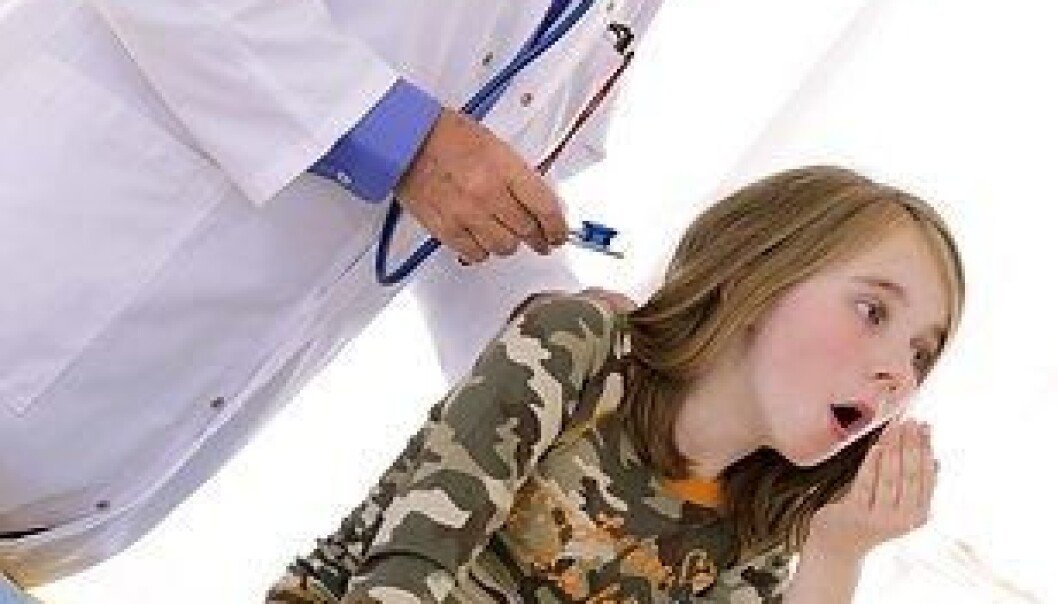 Danish physicians have identified a gene which causes hereditary Chronic Obstructive Pulmonary Disease (COPD). Screening children of COPD patients for the genetic defect could enable early treatment to help prevent loss of lung function. (Photo: Colourbox) Danish physicians have identified a gene which causes hereditary Chronic Obstructive Pulmonary Disease (COPD). Screening children of COPD patients for the genetic defect could enable early treatment to help prevent loss of lung function. (Photo: Colourbox)