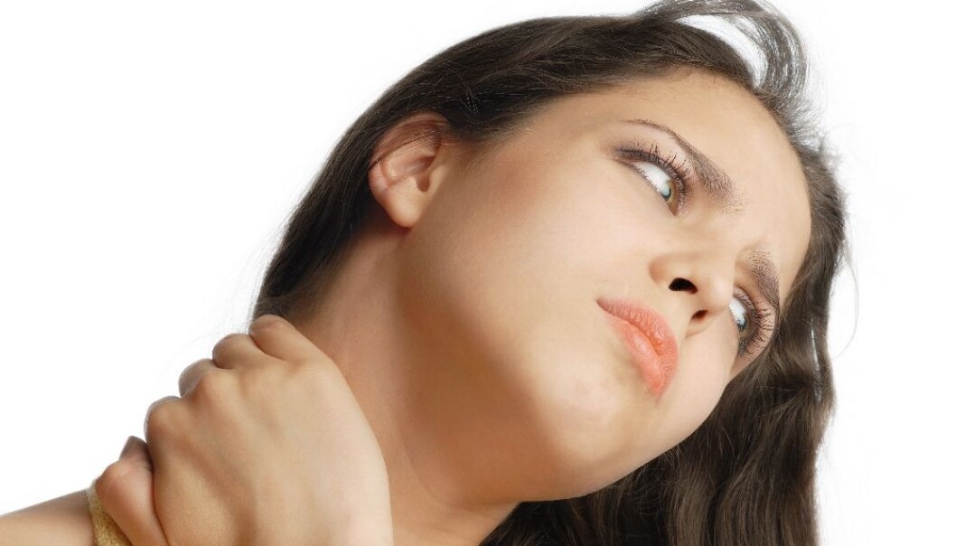 To minimise the pain after a whiplash, you should seek psychological help in a hurry after the accident, says researcher. (Photo: Colourbox) To minimise the pain after a whiplash, you should seek psychological help in a hurry after the accident, says researcher. (Photo: Colourbox)